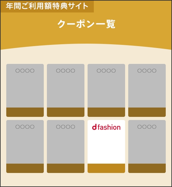 年間ご利用額特典サイト クーポン一覧