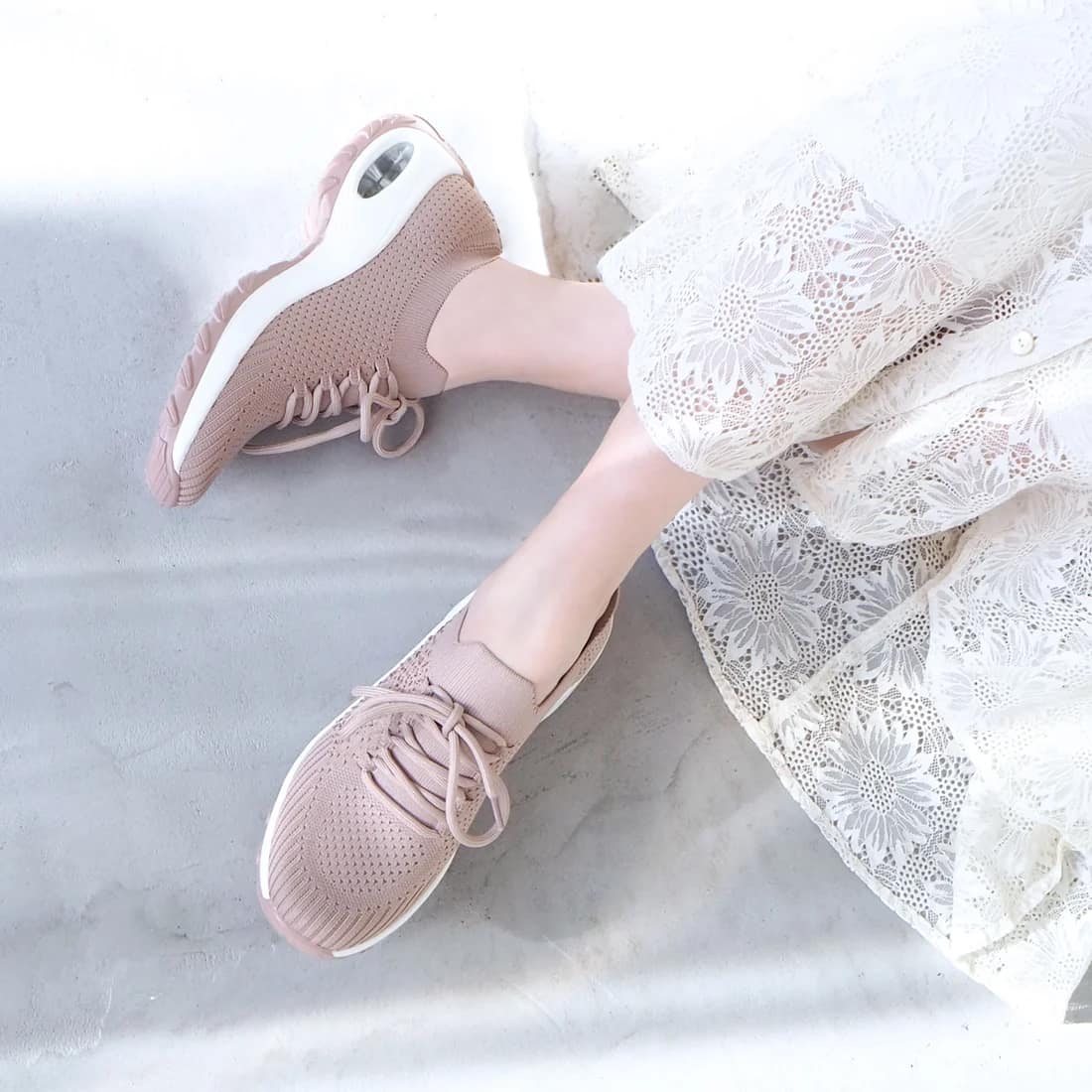 エアライクスリッポンスニーカー(ピンク)