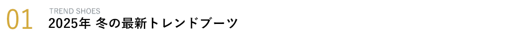2025年冬の最新トレンドシューズ