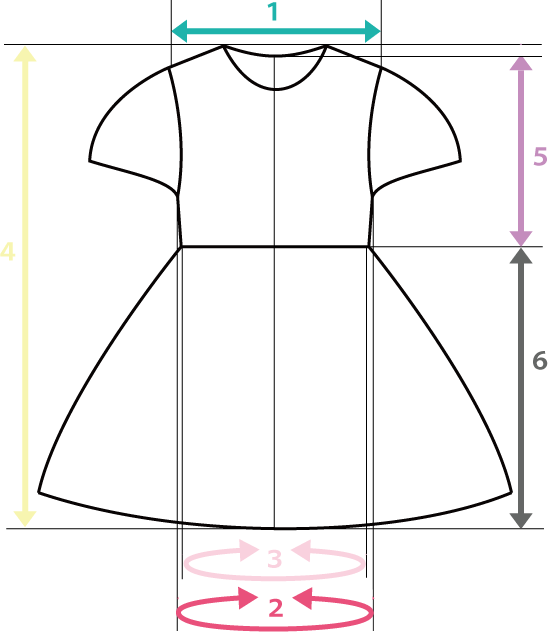 ドレスの採寸について