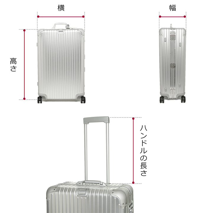 バッグ（キャリーケース・スーツケース)