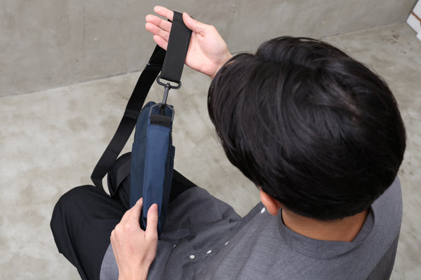 おしゃれに持てる「大容量」|軽量撥水大容量フラップレスショルダーバッグ/SHB11-big