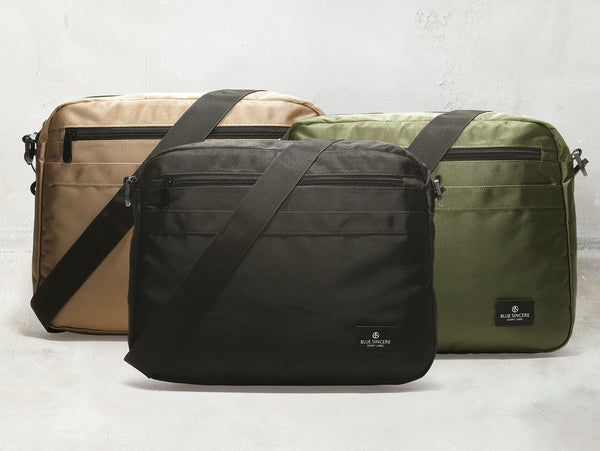 おしゃれに持てる「大容量」｜軽量撥水大容量フラップレスショルダーバッグ/SHB11-big