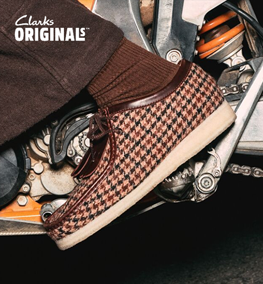 CLARKS ORIGINALS X HARRIS TWEED