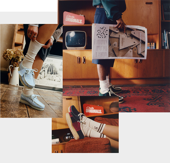 クラークス ワラビーコレクション Wallabees Collection -Clarks