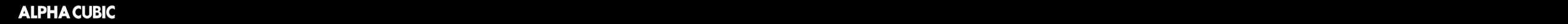 ALPHA CUBIC
