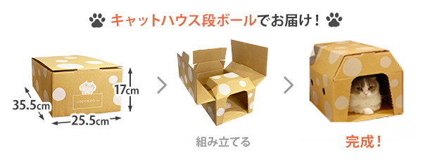 キャットハウス段ボール