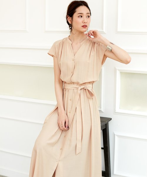 ナノ・ユニバース シャツワンピースのおすすめコーディネート