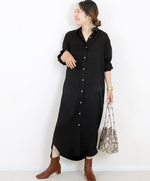 ファニーカンパニー シャツワンピースのおすすめコーディネート