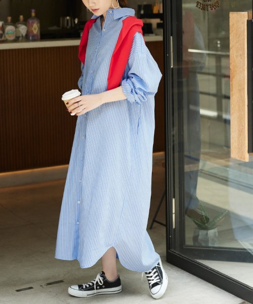 ティティベイト シャツワンピースのおすすめコーディネート