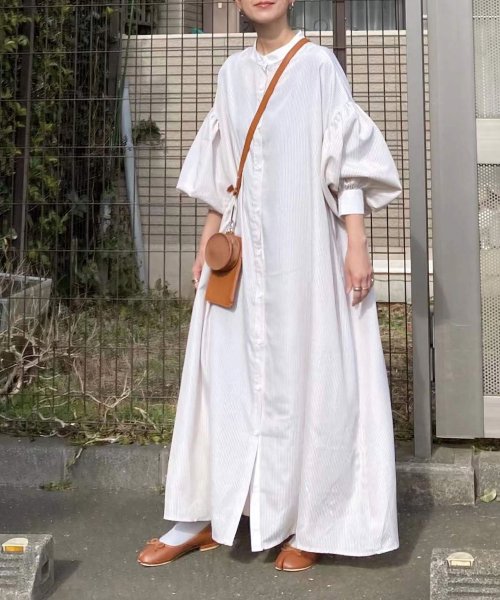 コーナーズ シャツワンピースのおすすめコーディネート