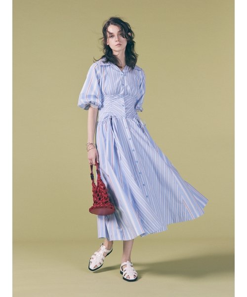 リリーブラウン シャツワンピースのおすすめコーディネート