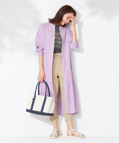 エニーファム シャツワンピースのおすすめコーディネート