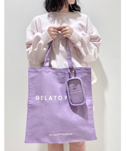 ジェラートピケ　ホビートートバッグ