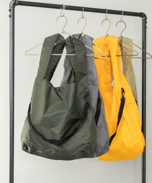 ナイラス リップストップ ショルダーマルシェバッグ