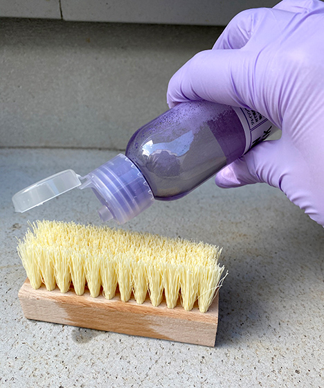 ②クリーナーをつける