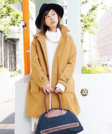 ステンカラーコート