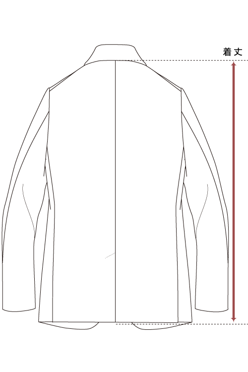 ジャケット うしろ