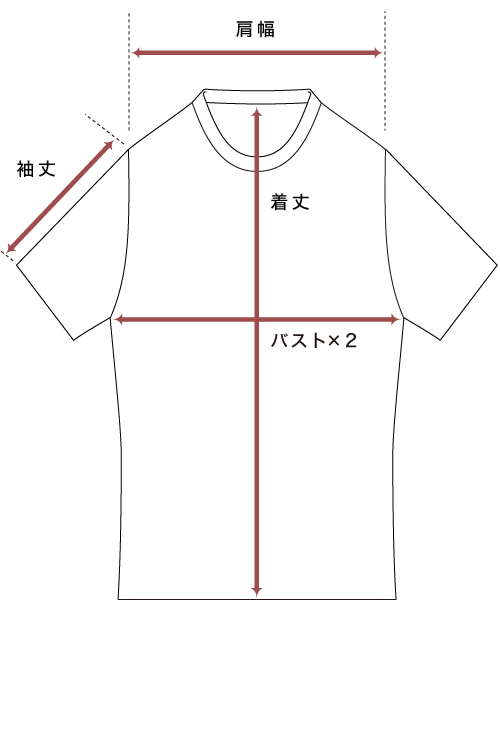 袖ありトップス