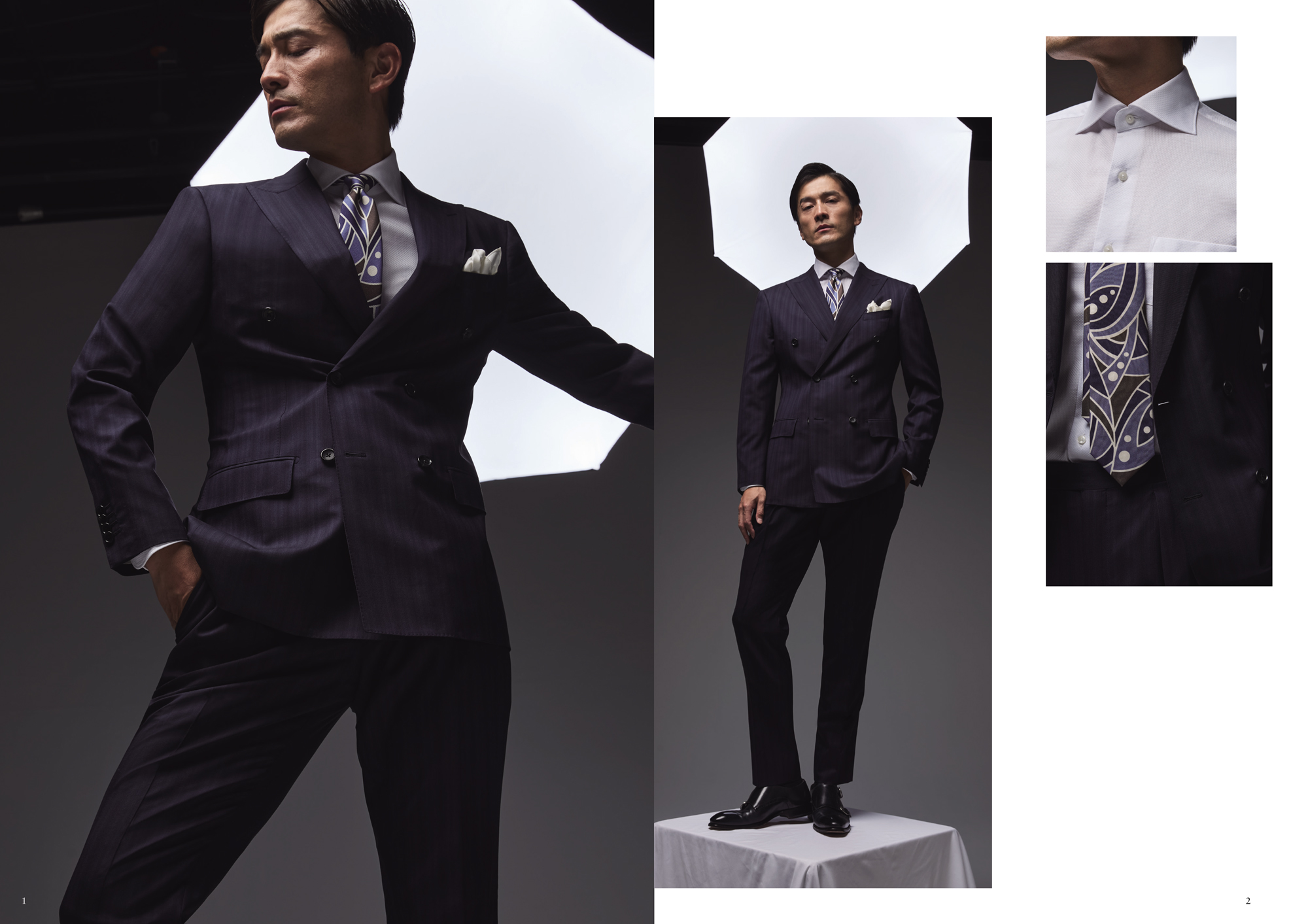 D'URBAN　サマージャケット ダーバン D'URBAN ストレッチトロピカル無地ジャケット