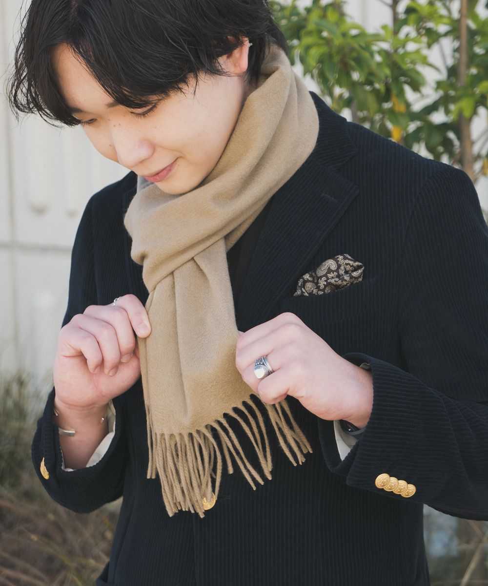 12月のマフラーコーディネート -D'URBAN | ダーバン公式オンラインストア