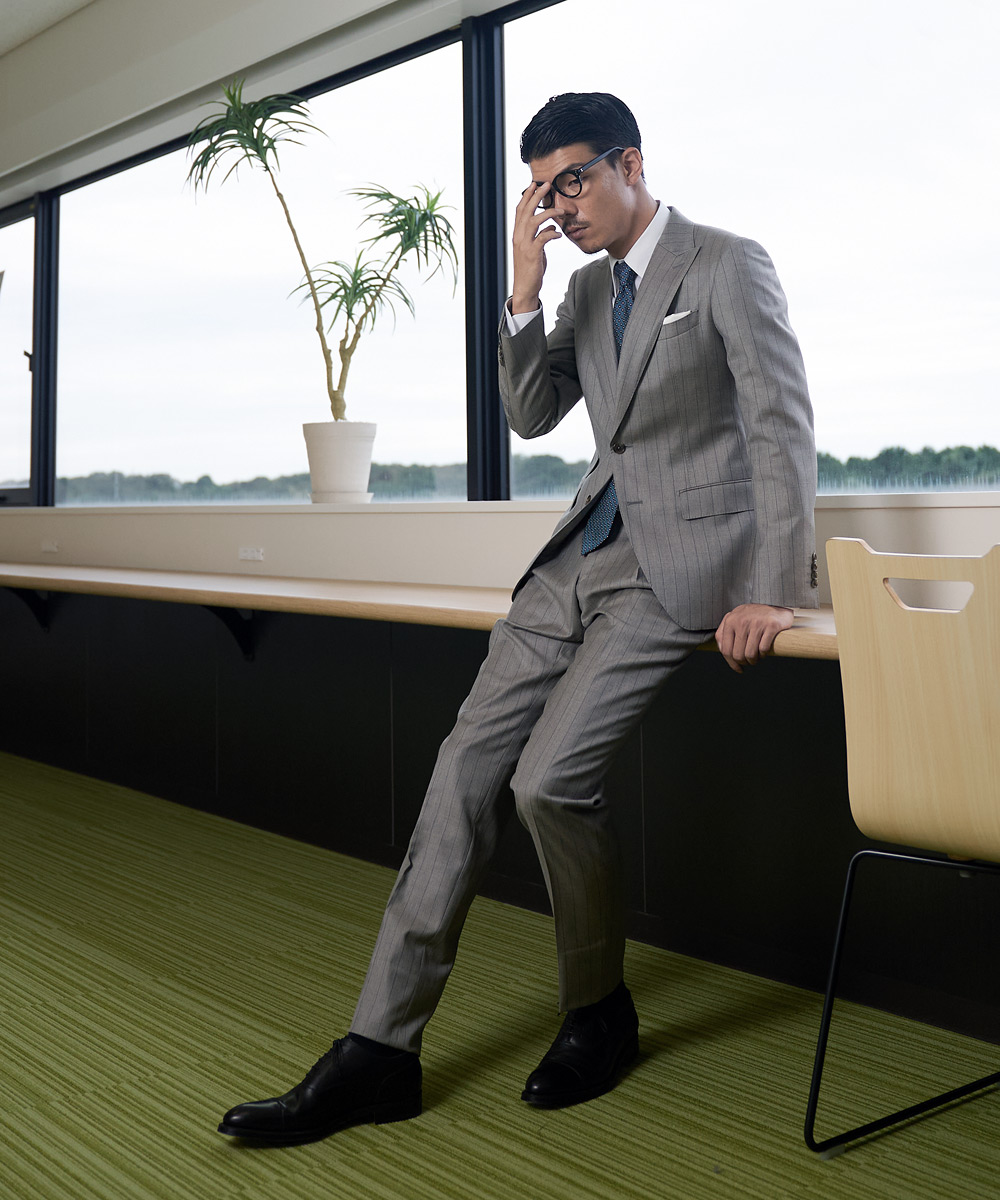 ねこぢる専用【上質シルク混】ダーバン　ビジネススーツ　セットアップ　秋冬 Business Style -D'URBAN | ダーバン公式オンラインストア