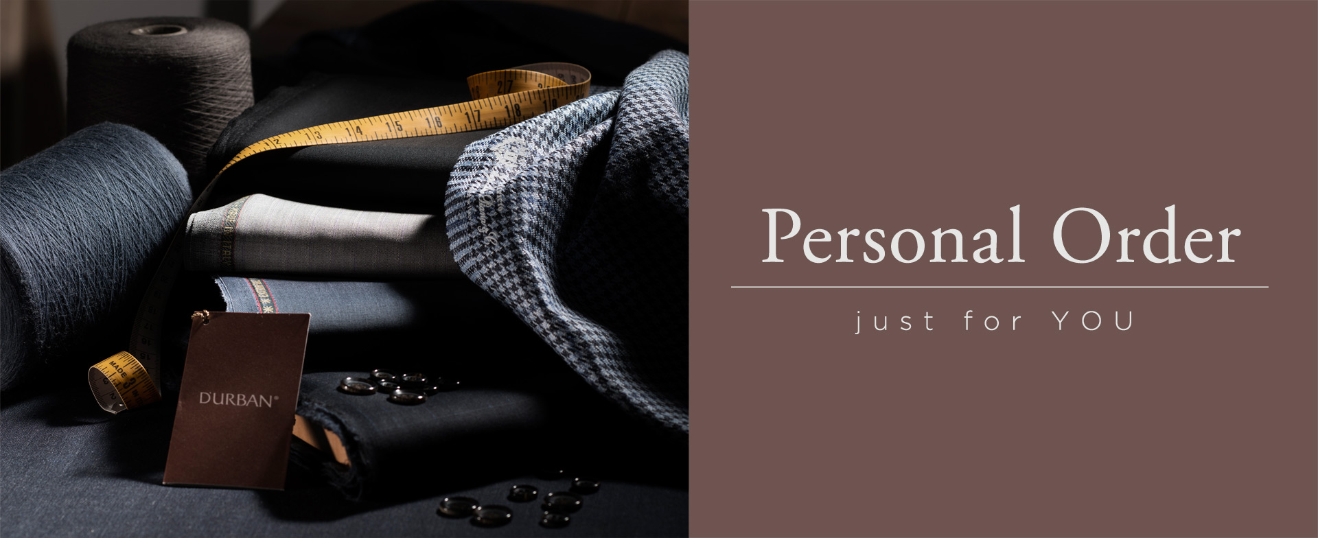 パーソナルオーダー】2025年秋のファブリック -D'URBAN | ダーバン公式
