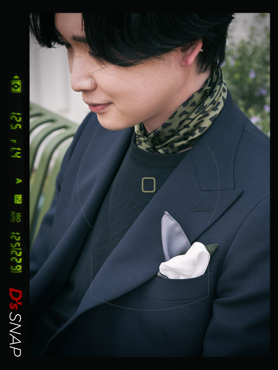 値下げ  D'URBAN スウェード ジャケット Zeal サキソニーフェイクライナーダウンブルゾン （ブルー） -D'URBAN