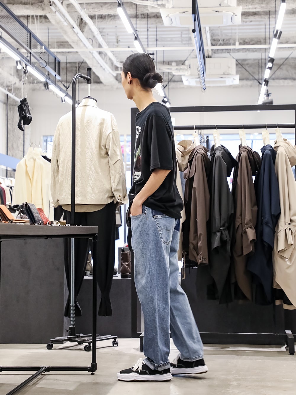 タグ付 プランテーション 2024SS サイロストレッチ シャツ M ストレッチサーマルロングスリーブTシャツ | ジョンブル公式通販