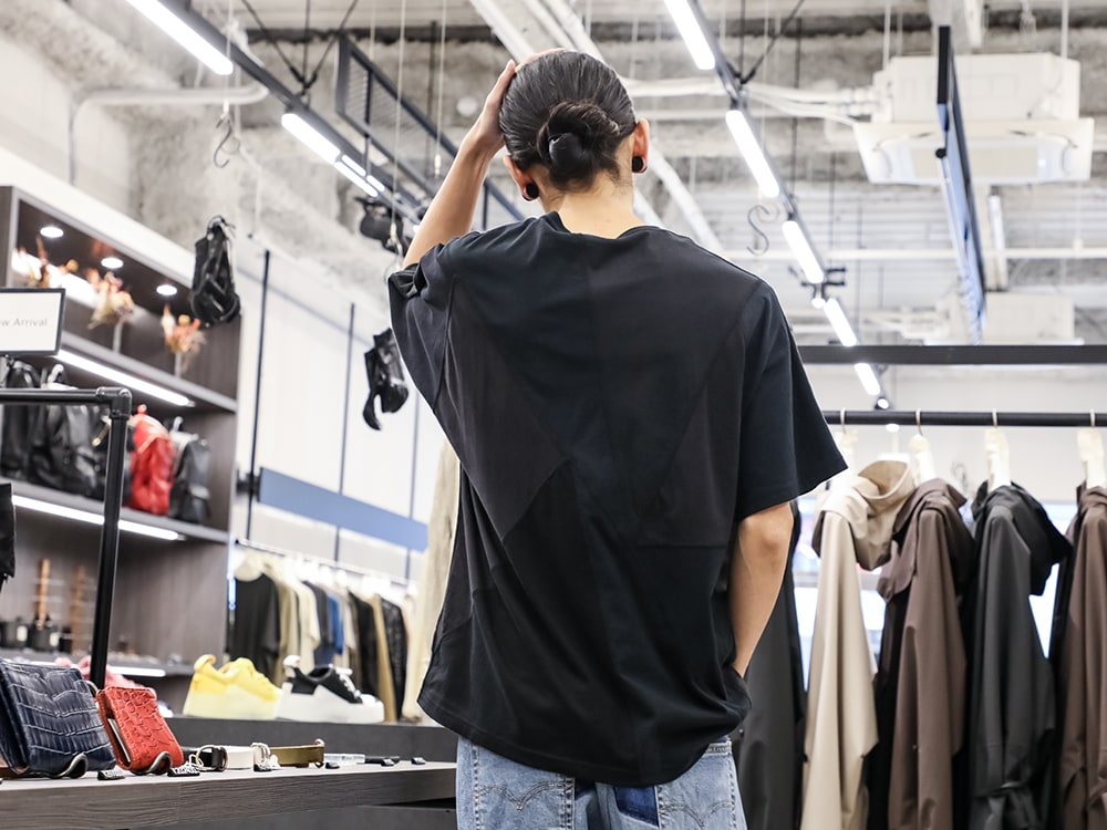 インク 2024SS - 斬新で奇抜なデザインとオリジナル要素 - ink24SS-09-B-2(ムービー クラック ショートスリーブTシャツ) - 2-003