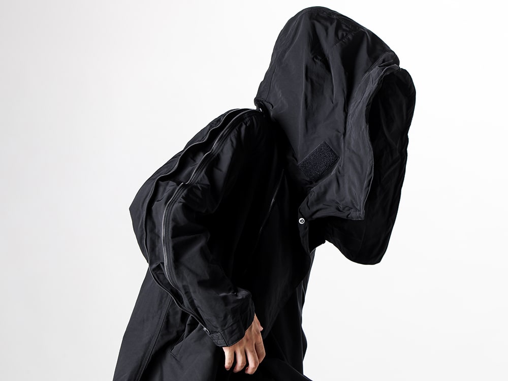 nude:masahiko maruyama 2024-25AW - Delivery from the nude:masahiko maruyama 2024-25AW collection has started! Now available both in-store and online! - NU-1768(MULTI ZIP MILITARY HOODIE COAT) - 1-006