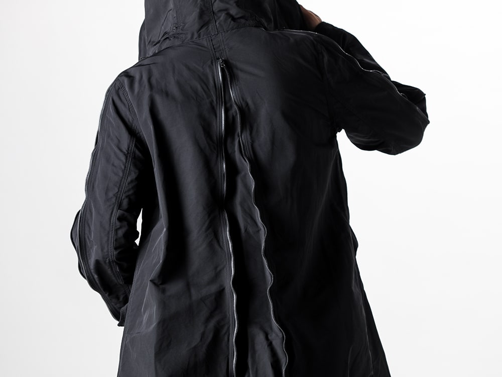 nude:masahiko maruyama 2024-25AW - Delivery from the nude:masahiko maruyama 2024-25AW collection has started! Now available both in-store and online! - NU-1768(MULTI ZIP MILITARY HOODIE COAT) - 1-007
