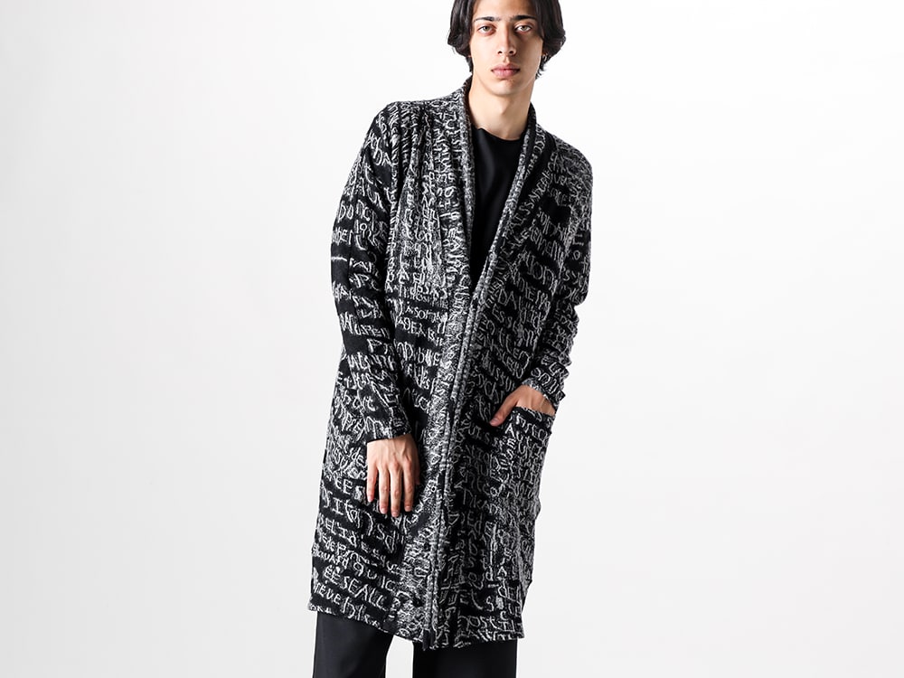 nude:masahiko maruyama 2024-25AW - Delivery from the nude:masahiko maruyama 2024-25AW collection has started! Now available both in-store and online! - DS-293(LONG CARDIGAN)- 3-001