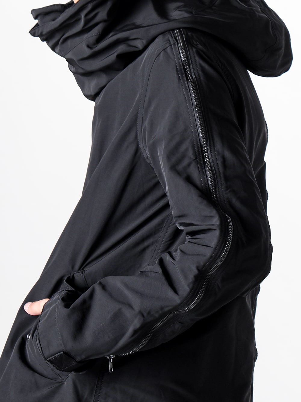 nude:masahiko maruyama 2024-25AW - Meticulously Crafted Design and Superior Pattern Construction - NU-1768(MULTI ZIP MILITARY HOODIE COAT) NU-1769(MULTI ZIP MILITARY SHORT HOODIE COAT) - 3-003