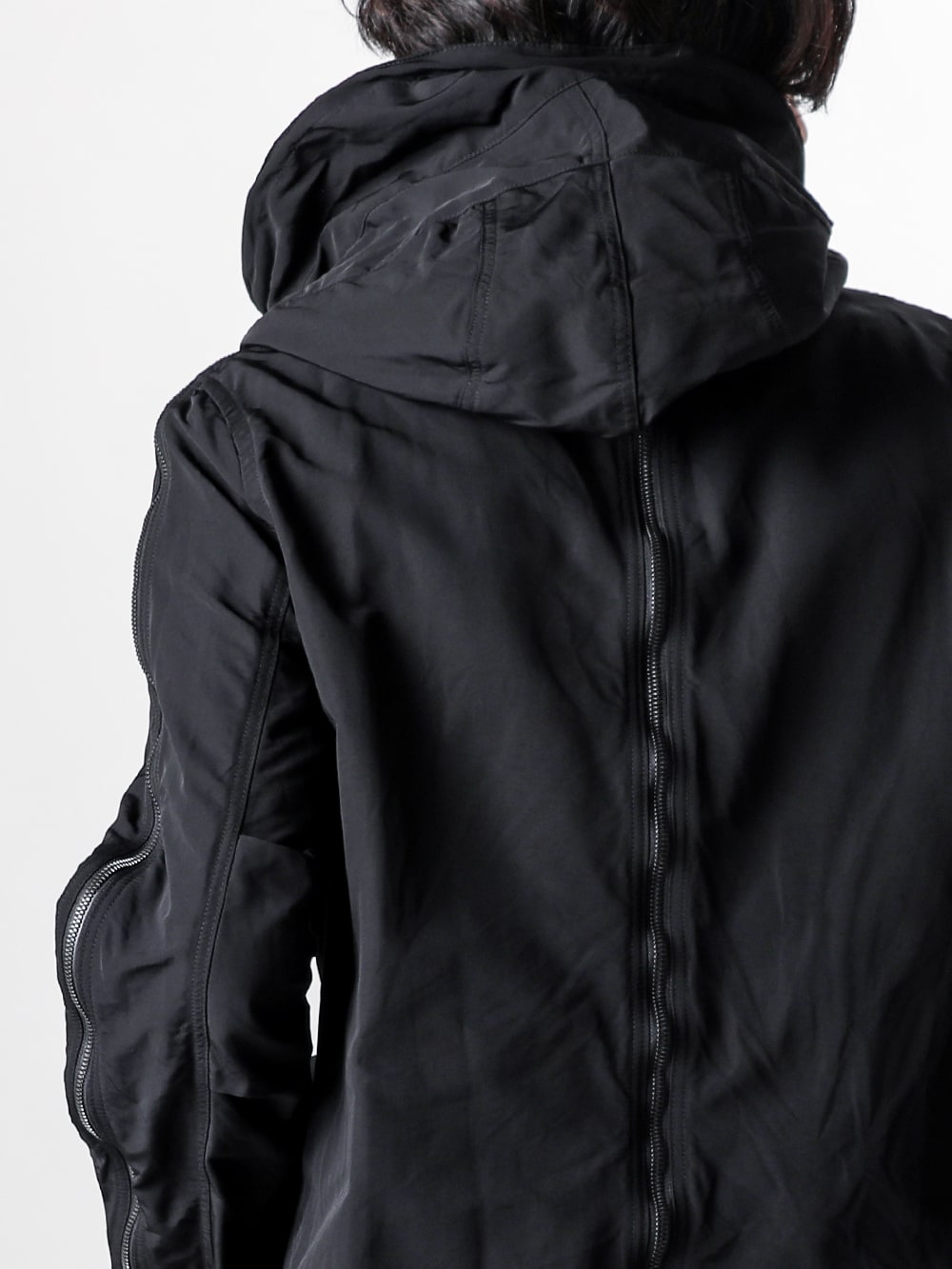 nude:masahiko maruyama 2024-25AW - Meticulously Crafted Design and Superior Pattern Construction - NU-1768(MULTI ZIP MILITARY HOODIE COAT) NU-1769(MULTI ZIP MILITARY SHORT HOODIE COAT) - 3-005