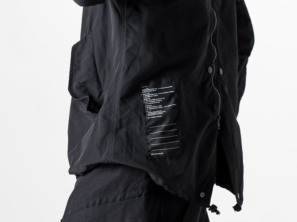 nude:masahiko maruyama 2024-25AW - Meticulously Crafted Design and Superior Pattern Construction - NU-1768(MULTI ZIP MILITARY HOODIE COAT) NU-1769(MULTI ZIP MILITARY SHORT HOODIE COAT) - 3-007