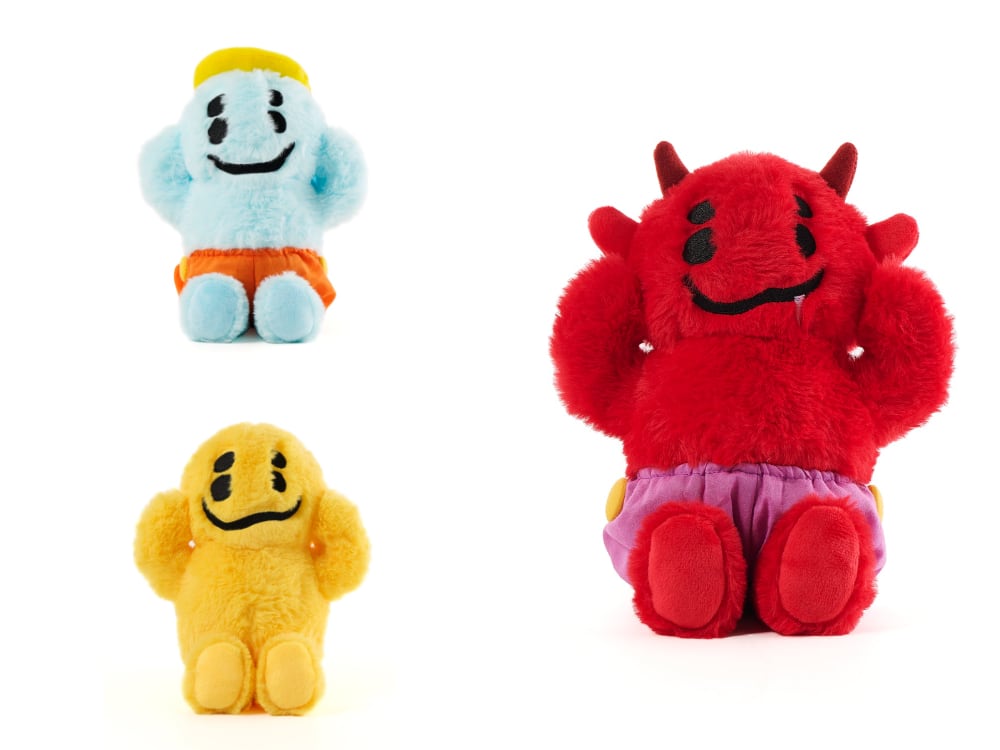 SAINT MICHAEL 2024-25AW - Collaboration item with American fashion brand Cactus Plant Flea Market - SM-YS1-0000-C10(CACTUS PLANT FLEA MARKET × SAINT Mxxxxxx Smiles Plush) - 1-023