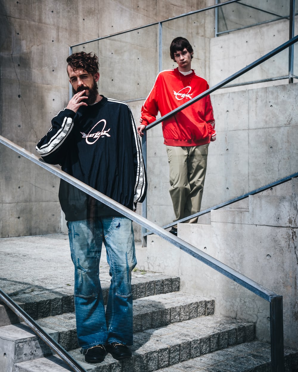 SAINT MICHAEL 2024-25AW - The 4th drop from the SAINT Mxxxxxx 2024-25 Autumn/Winter collection has been released! - SM-YS1-0000-054(SAINT Nylon Pullover) - 3-002