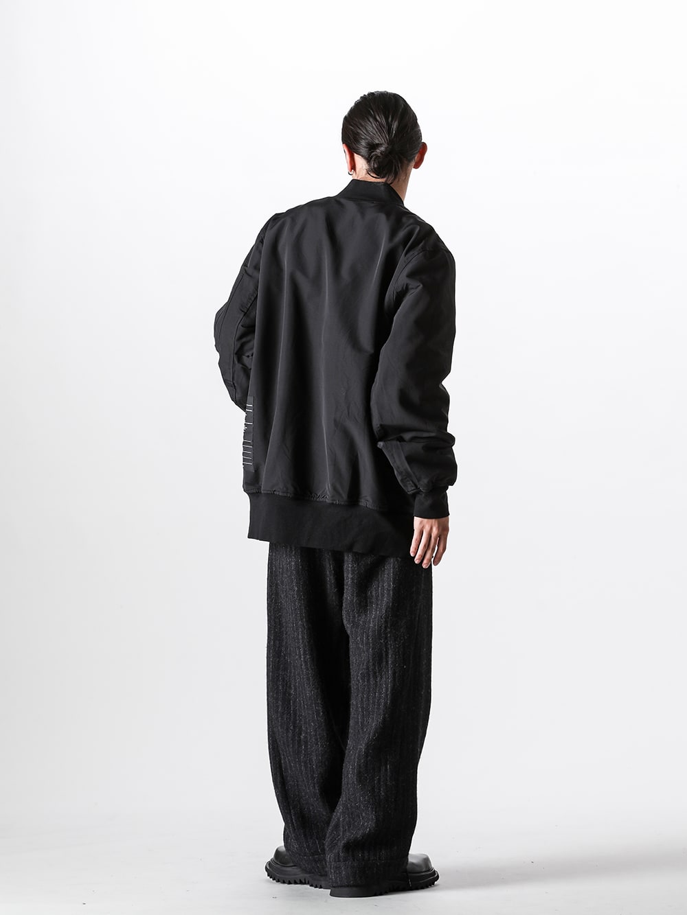 nude:masahiko maruyama 2024-25AW ボンバージャケット ルーズ 
