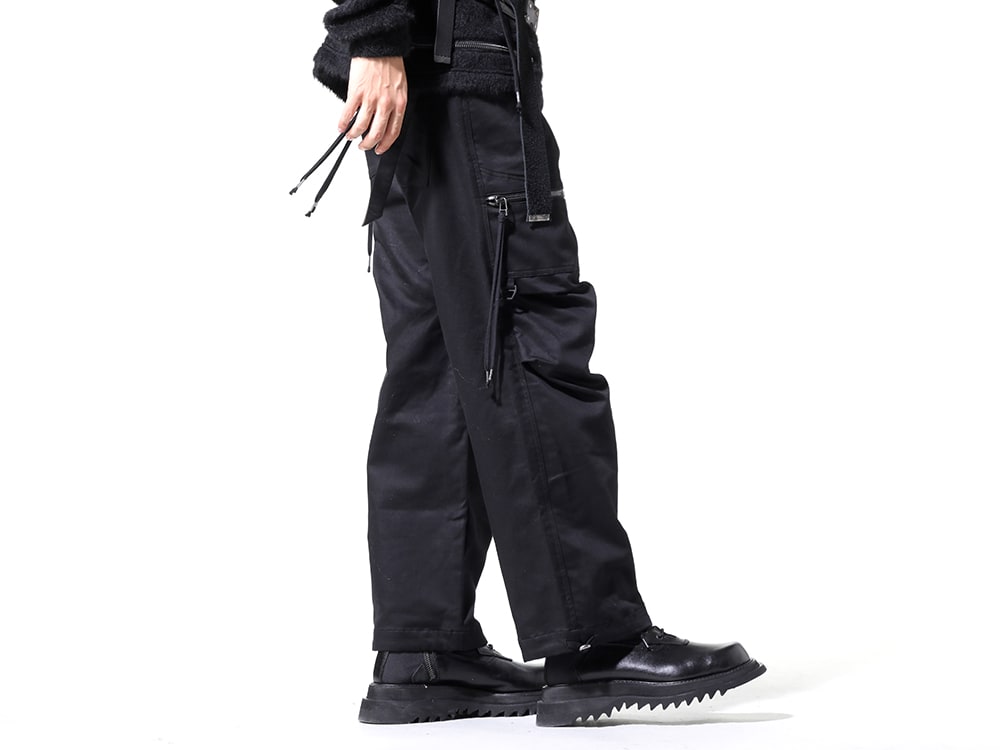 D.HYGEN 24-25AW ワイドシルエット オールブラックスタイル