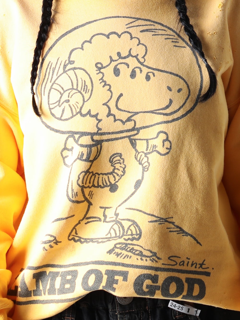セントマイケル 2024-25AW - ポップなブランドオリジナルキャラクターのプリントを施したスウェットと相性の良いストリートライクなアクセサリー類 - SM-YS8-0000-027(LMB OF GD Sweat shirt) - 2-004