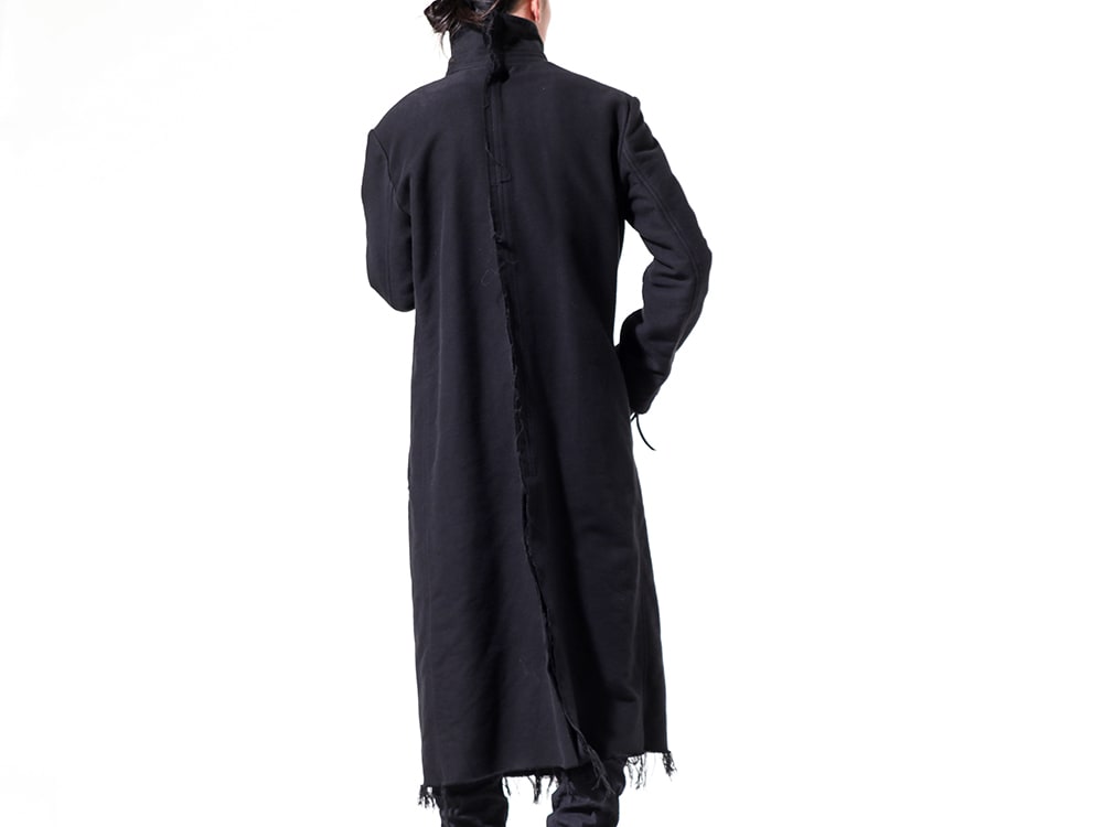 ヌード マサヒコマルヤマ 2024-25AW - ガーメントダイを施した生地の表情が特徴のスタンドカラーコート - NU-1796(GARMENT DYED LONG COAT) - 2-003