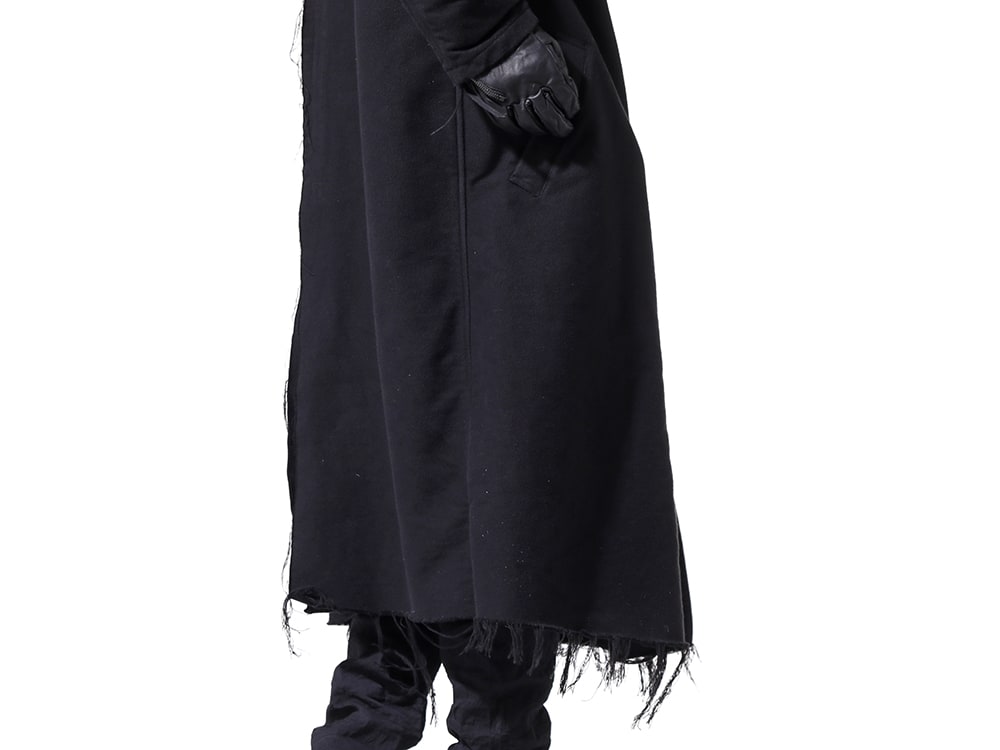 ヌード マサヒコマルヤマ 2024-25AW - ガーメントダイを施した生地の表情が特徴のスタンドカラーコート - NU-1796(GARMENT DYED LONG COAT) - 2-009