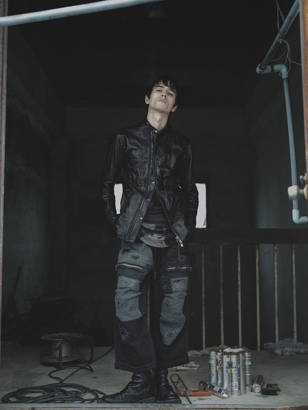 D.HYGEN(ディーハイゲン) - 25SS(春夏) - 手作業で施されたリアルな加工。 一点物のデニムコレクション -  2-009