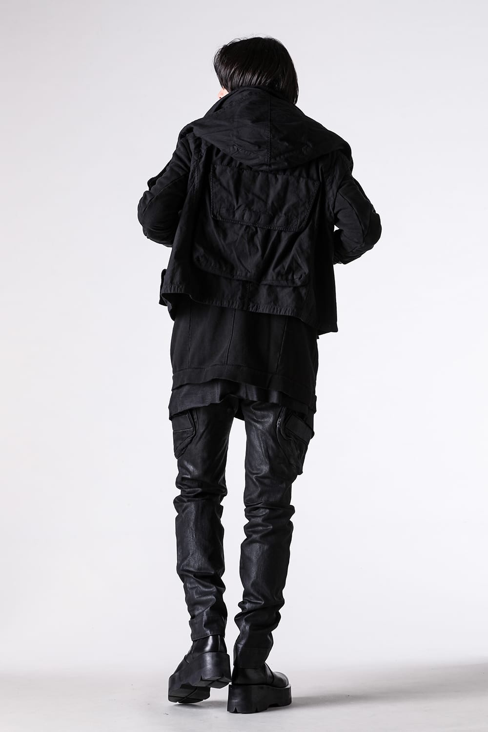 ユリウス 2026PS スタイリング - コーティングガスマスクパンツ - 927PAM7-C(10oz Denim Coating Pants Black) - 23-003