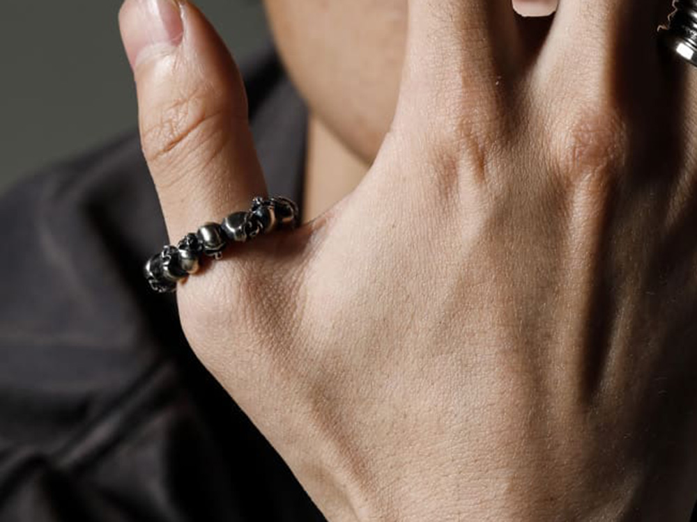 WERKSTATT:MUNCHEN - ring - ブランドの世界観が漂うスカルデザイン - M1920 8-002