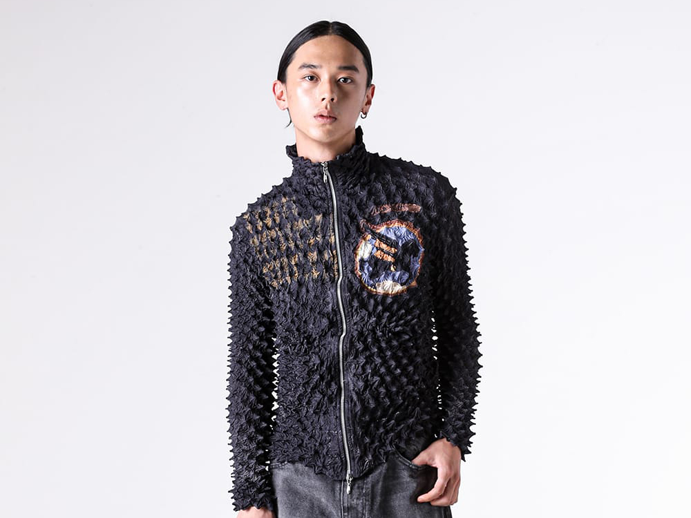 【新品】 値下げ可 MASUxVERDY ポップコーン スパイキーブルゾン 46 アイテム紹介] MASU スパイキー