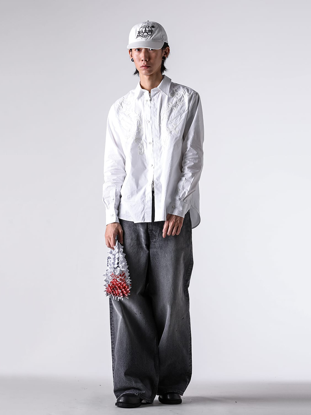 【新品】 値下げ可 MASUxVERDY ポップコーン スパイキーブルゾン 46 アイテム紹介] MASU スパイキー