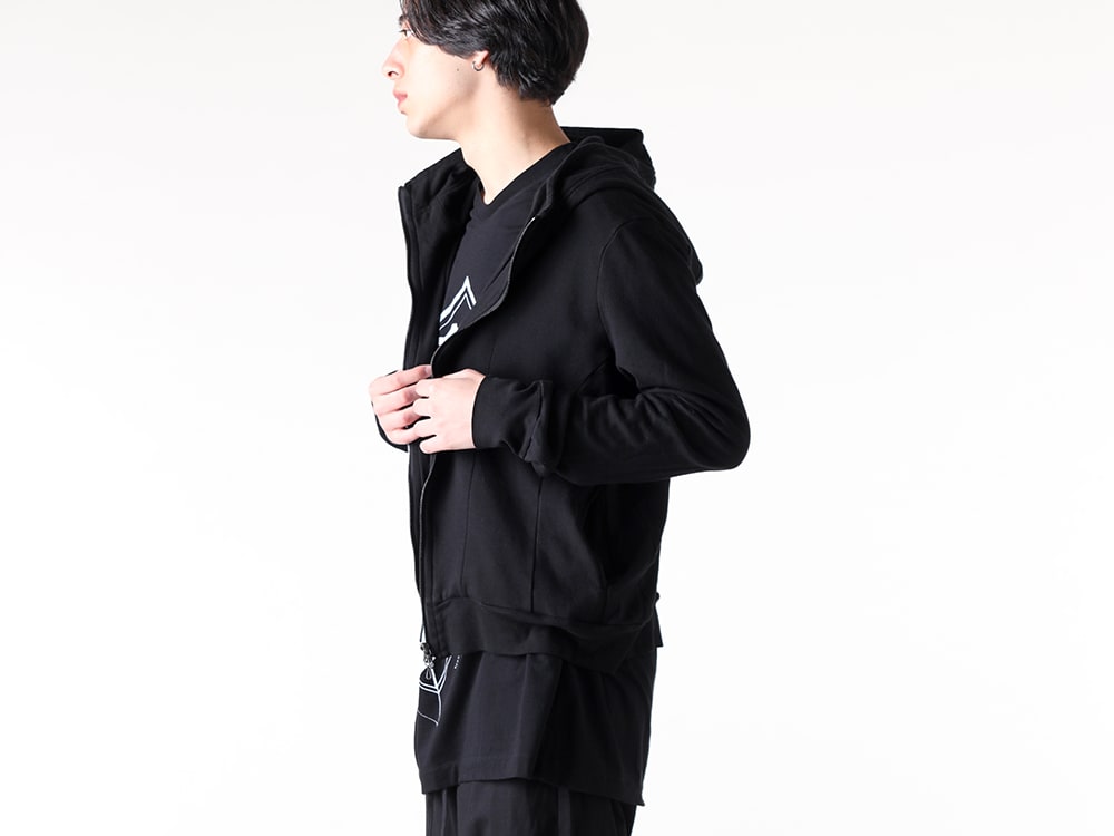 JULIUS 2025SS - Delivery from JULIUS 25SS collection has started! Now available both in-store and online! - 899CUM1(Cotton Modal Sweat Zip Up Hoodie) - 1-007