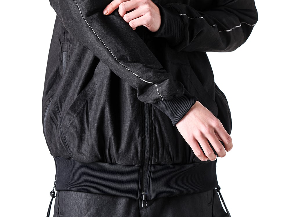 RIPVANWINKLE 2025SS - Dolman Zip Jersey Made from Lightweight Woven Fabric - S50AM0637(Sports Jacket) - 2-006